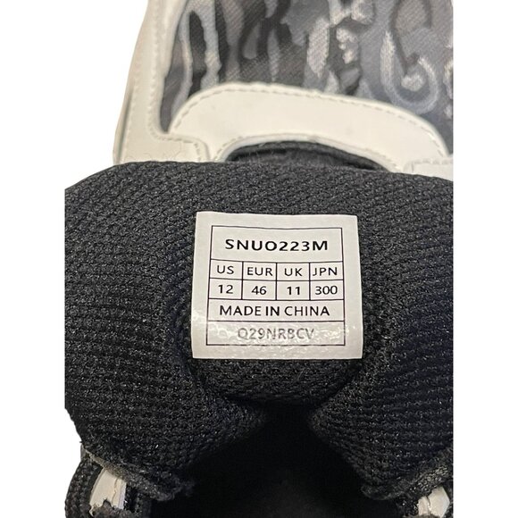 NortiV 8 Mens Sneakers Size 12 EU 46 White & Black Athletic Shoes - Picture 6 of 10